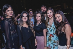 Letícia Albuquerque, Joana Figueiredo, Amanda França, Pamela Arruda e Luana Mosca