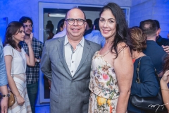 Márcio Menezes e Izabela Fiuza
