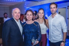 Sílvio Frota, Paula Frota, Daniele Eloy e Vitor Frota