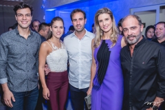Valter Costa Lima, Daniele Eloy, Vitor Frota, Susana Fiuza e Marcus Novais