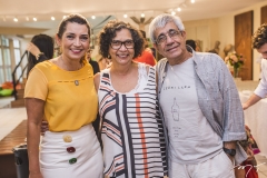 Márcia Travessoni, Nicinha Dias e Ricardo Bezerra