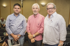 Ângelo Nunes, Lauro Martins e Fredy Fernandes