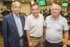 João Fontenele, Cláudio Targino e Aluísio Ramalho