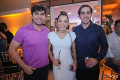 Itaquê Figueiredo, Raquel Santana e Helder Martins