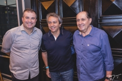 Ricardo Bezerra, Túlio Freitas e Gigi Lins