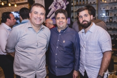 Ricardo Cavalcante, Alexandre Leitão e Felipe Rocha