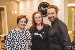 Ana Cláudia Amaral, Eveline Gurgel e Anderson Barboza