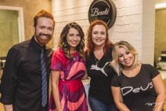 Anderson Barboza, Márcia Travessoni, Eveline Gurgel e Lilianny Pires