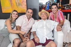 Danielle e Valdísio Pinheiro, José Milton Rios e Márcia Travessoni