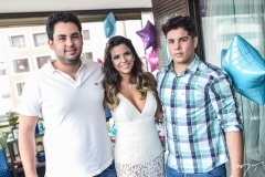 José Milton Neto, Lara Travessoni e Pedro Bentes