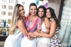 Talita, Márcia e Lara Travessoni e Amanda Bentes