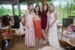 Giovanna Gripp Esteves, Raissa Tomaz, Patrícia Oliveira e Nathália Petrone