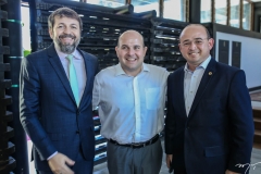 Élcio Batista, Roberto Cláudio e Sérgio Aguiar