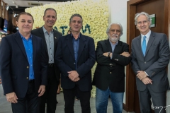 Eliseu Barros, Regis Medeiros, Ricardo Sales, Joaquim Cartaxo e Marcos Antônio