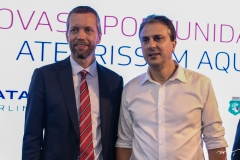 Jerome Cadier e Camilo Santana
