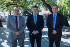Ubiratan Teixeira, Roberto Castro e Iderval Bezerra
