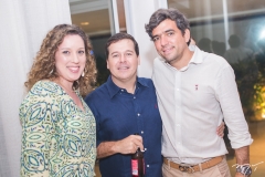 Bárbara Sales, Maurício Sales e Marcelo Franco