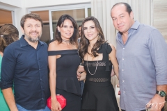 Élcio Batista, Luciana Sousa, Laura Jucá e Joaquim Araújo