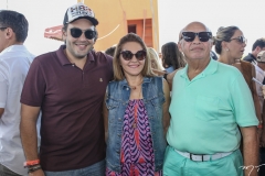 Bruno, Denise e José Bastos