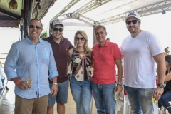 Cláudio Leal, Bruno Bastos, Aline Vilar, Eduardo e Thiago Leal