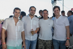 Felipe Nóbrega, Leonardo Bastos, Fernando da Frota e Thiago Aguiar