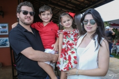 Humberto, Humbertinho, Maria e Priscila Fontenele