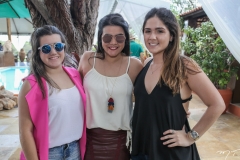 Paula Feitosa, Priscila Leal e Maria Eduarda Brandão