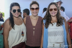 Priscila, Silvinha e Gabriela Leal