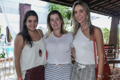 Priscila Leal, Andrea Liebman e Lívia Vieira