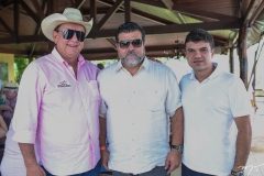 Rafael Leal, Odmar Feitosa e Marcelo Braga