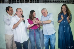 Salmito Filho, Roberto Claudio, Carol Bezerra, Gonzaga Mota e Giselle Bezerra
