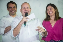 Salmito Filho, Roberto Claudio e Carol Bezerra