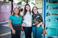 Silvana Garcia, Viviane Gonçalves e Tânia Gurgel