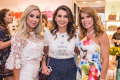 Priscilla Silva, Márcia Travessoni e Maira Silva