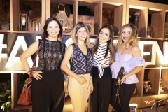 Sabrina de Paula, Tayane Frota, Larissa Braga e Cindy Figueroa