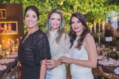 Elisa Oliveira, Taís Pinto e Lorena Pouchain