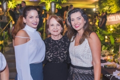 Lara Travessoni, Lenita Negrão e Márcia Travessoni