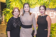 Lenita Negrão, Emanuele Milfon e Maria Lúcia Negrão