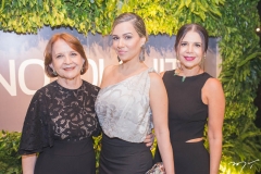Lenita Negrão, Jeritza Gurgel e Maria Lúcia Negrão