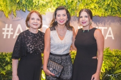 Lenita Negrão, Márcia Travessoni e Maria Lúcia Negrão