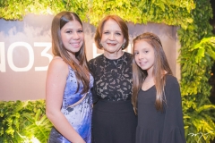 Maria Clara, Lenita e Mel Negrão