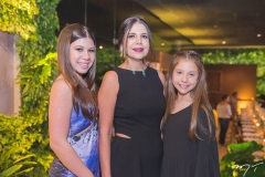 Maria Clara, Maria Lúcia e Mel Negrão