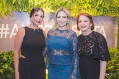Maria Lúcia Negrão, Gaida Dias e Lenita Negrão