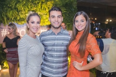 Priscila Silva, Bruno Calaça e Fernanda Levy