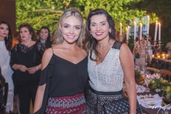 Taís Lopes e Márcia Travessoni