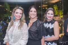 Taís Pinto, Elisa Oliveira e Luciana Borges