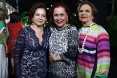 Lenita Negrão, Ângela Cisne e Márcia Gadelha