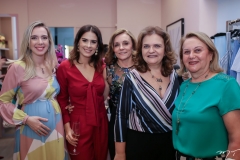 Clarissa e Deborah Bandeira, Inês Almeida, Ivana Suleiman e Gorete Gurgel