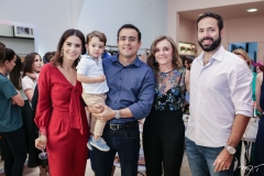 Deborah, Diego e Daniel Bandeira, Inês Almeida e Arthur Vianna