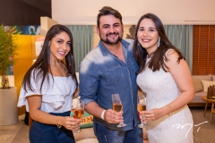 Bruna Braga, Rodolfo Santiago e Liana Santana